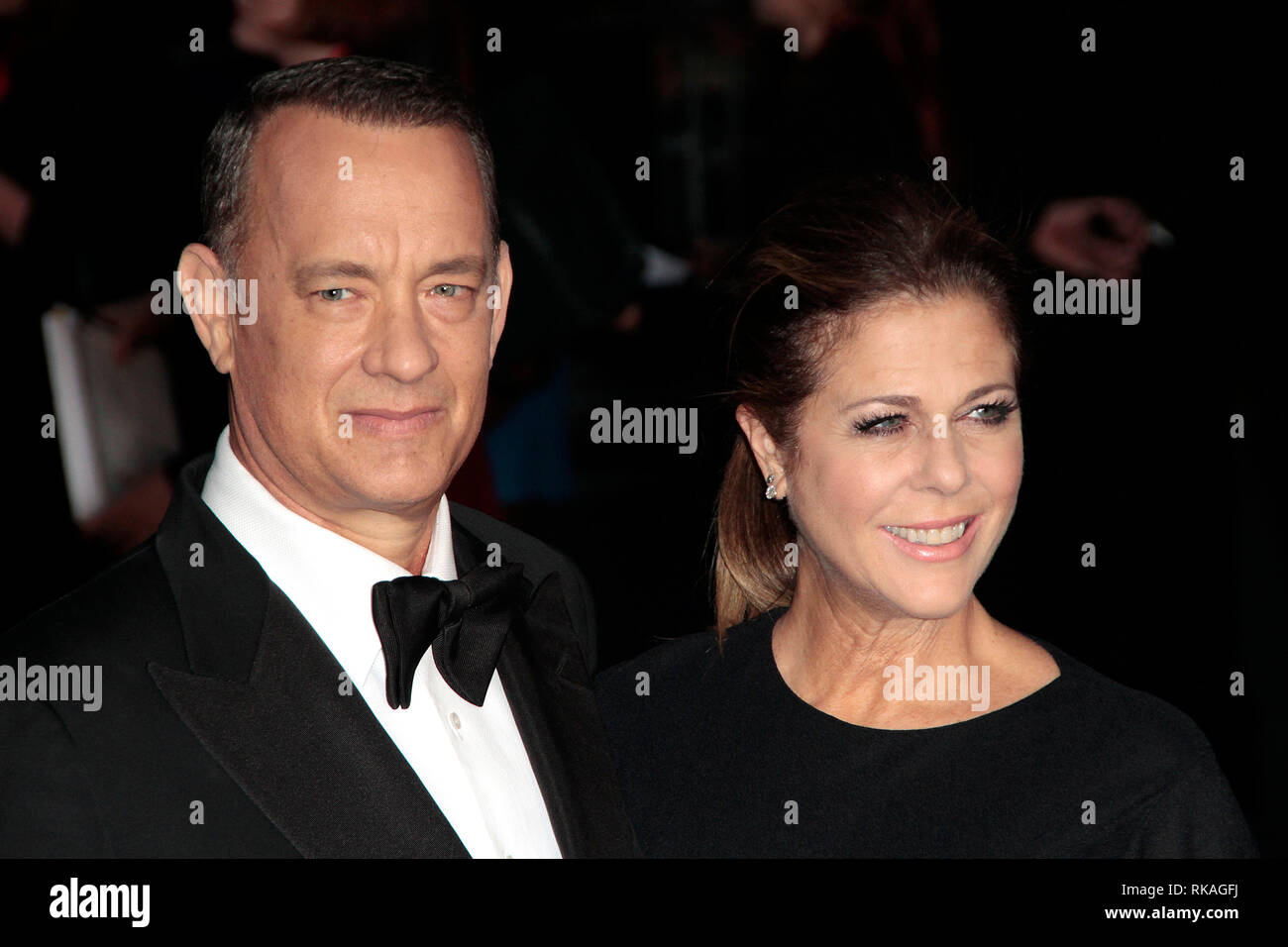 57th Bfi London Film Festival Captain Phillips Opening Film Gala Red Carpet Arrivals Tom Hanks And Rita Wilson Stock Photo Alamy