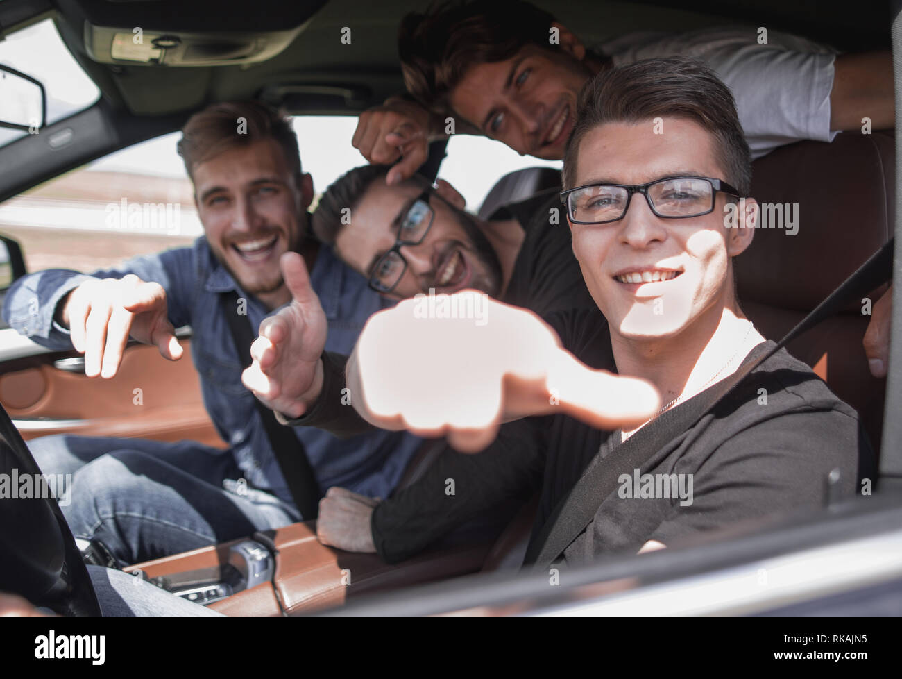 Really tall man waving editorial stock image. Image of vehicle - 43688104