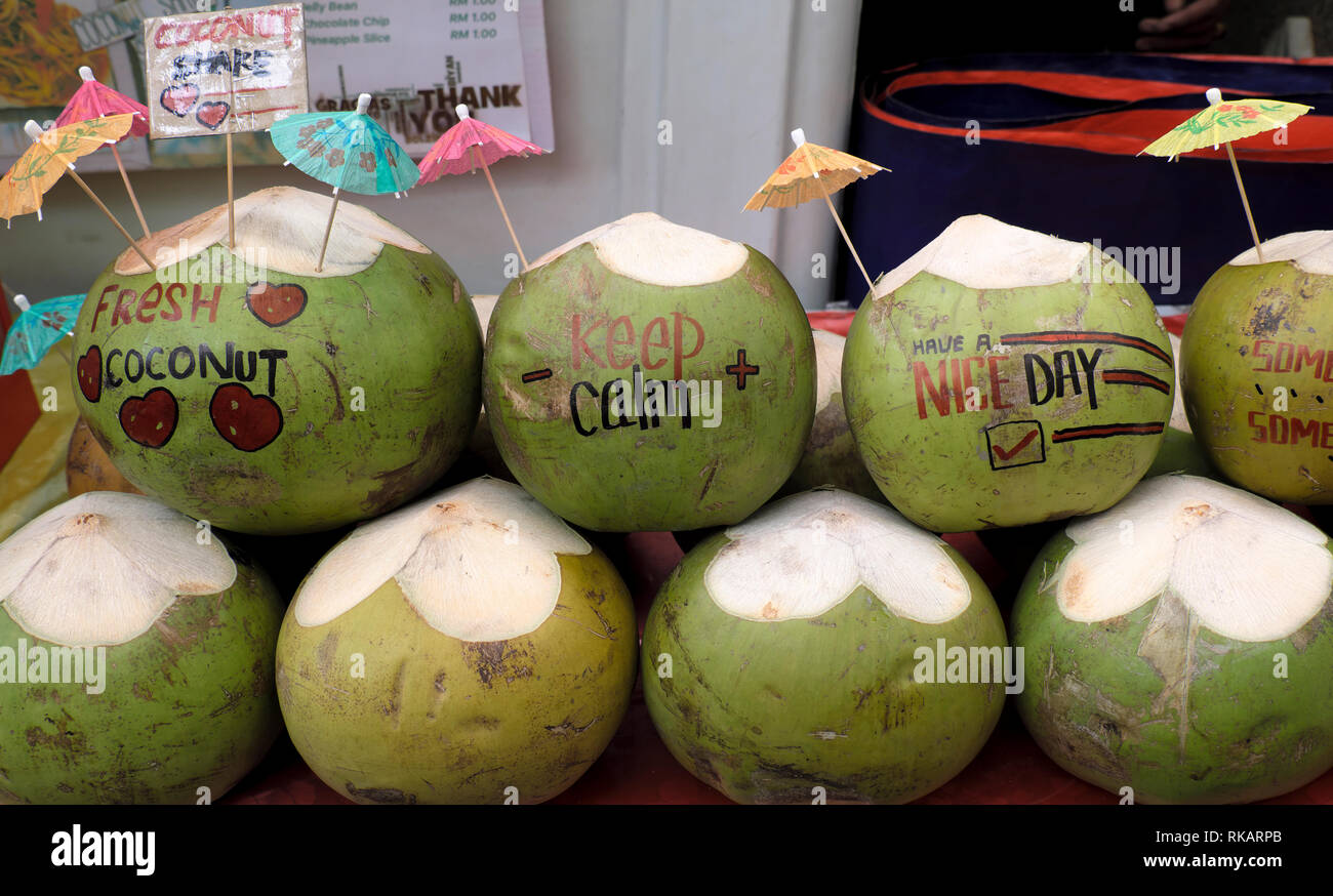 famous street food in kuala lumpur,malaysia Stock Photo - Alamy