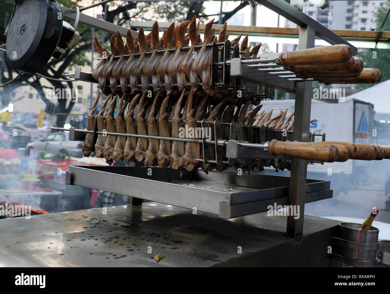 famous street food in kuala lumpur,malaysia Stock Photo - Alamy