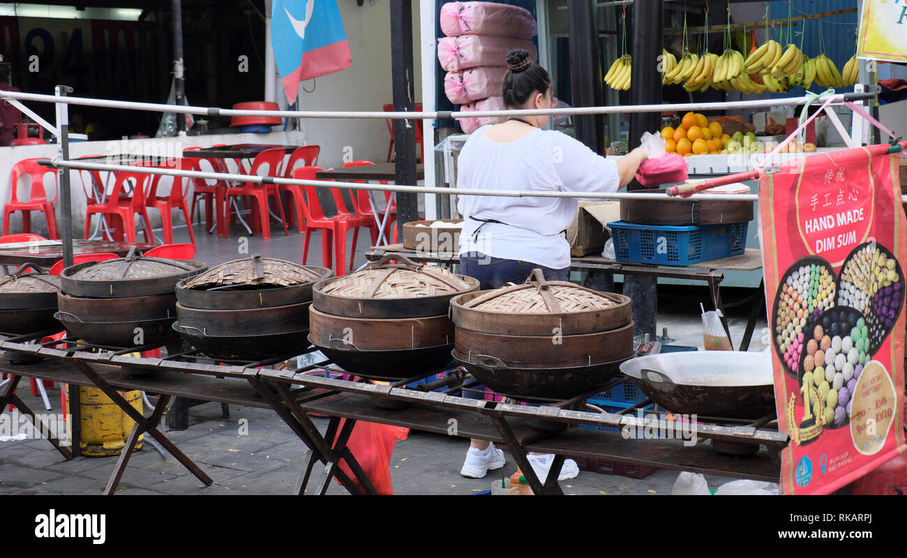 famous street food in kuala lumpur,malaysia Stock Photo - Alamy