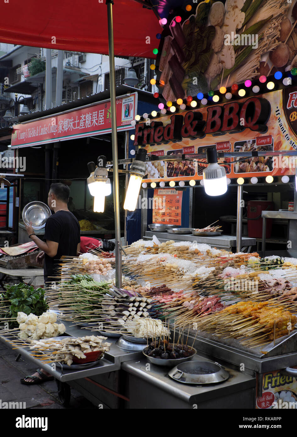 famous street food in kuala lumpur,malaysia Stock Photo - Alamy