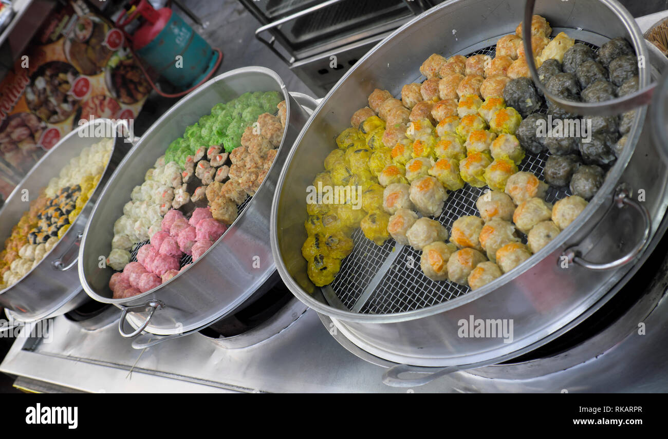 famous street food in kuala lumpur,malaysia Stock Photo - Alamy
