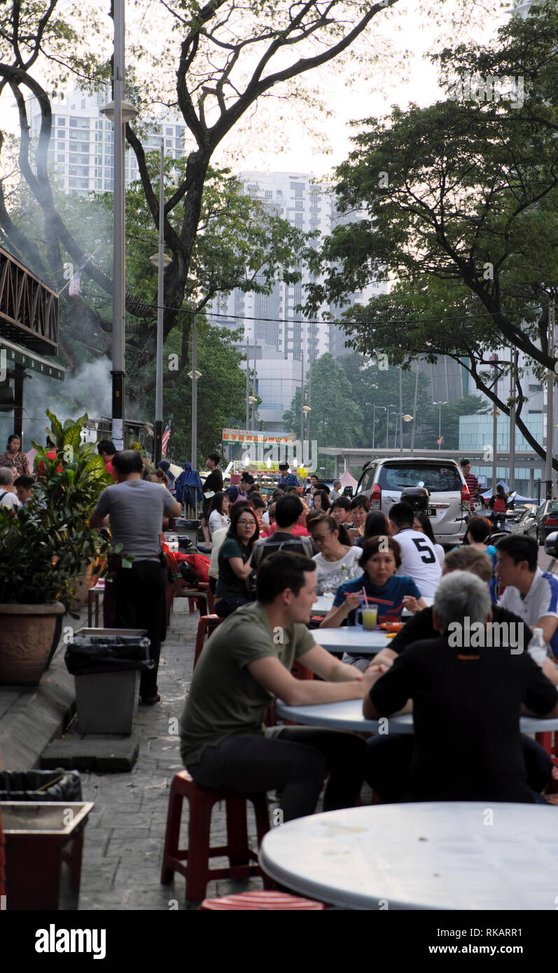 famous street food in kuala lumpur,malaysia Stock Photo - Alamy