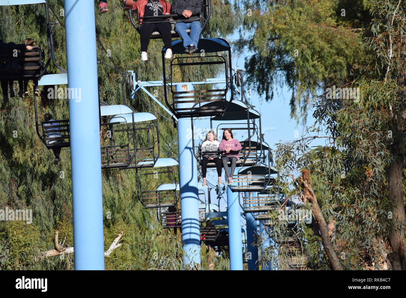 Amusement park lift hi-res stock photography and images - Alamy