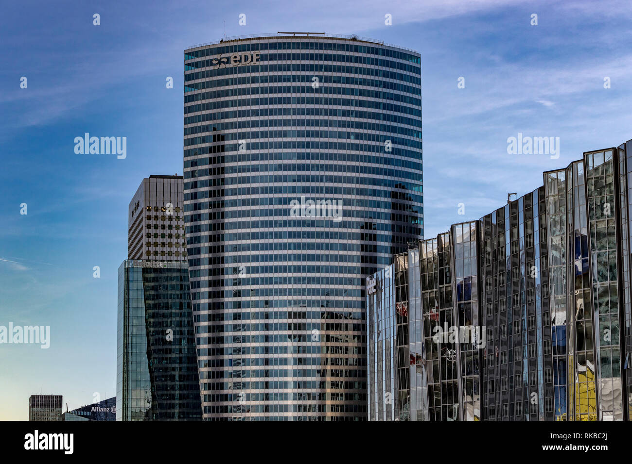 La Defense , Paris Stock Photo