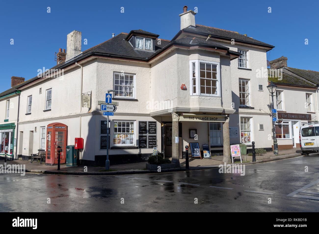 The Village Shop, South Brent, Devon, UK Stock Photo Alamy
