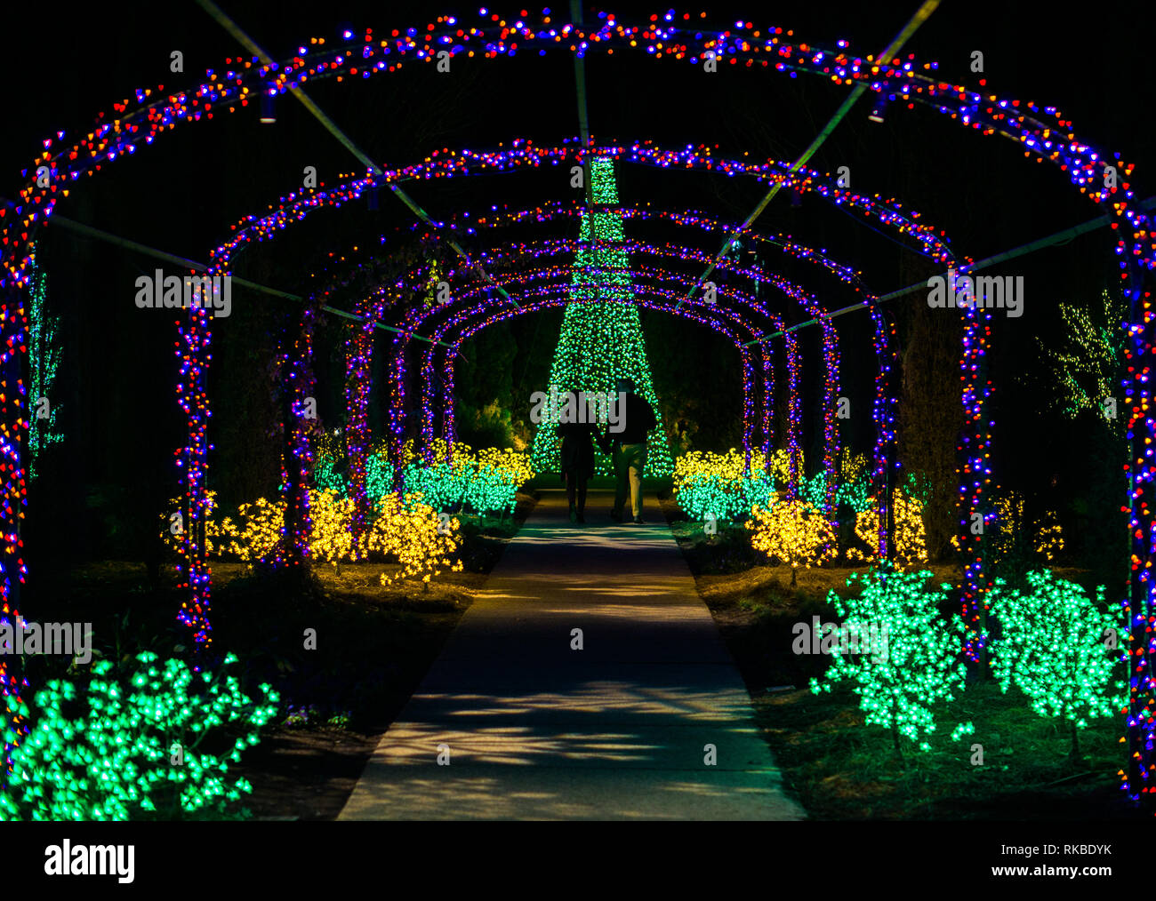 Christmas lights beautiful arch hi-res stock photography and images - Page  2 - Alamy