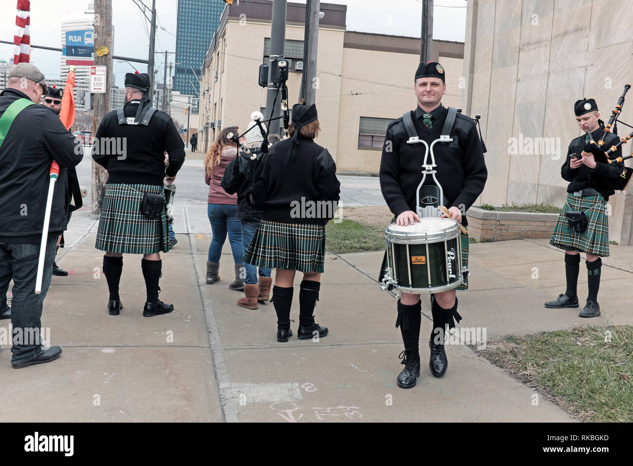 kilts on st patrick day