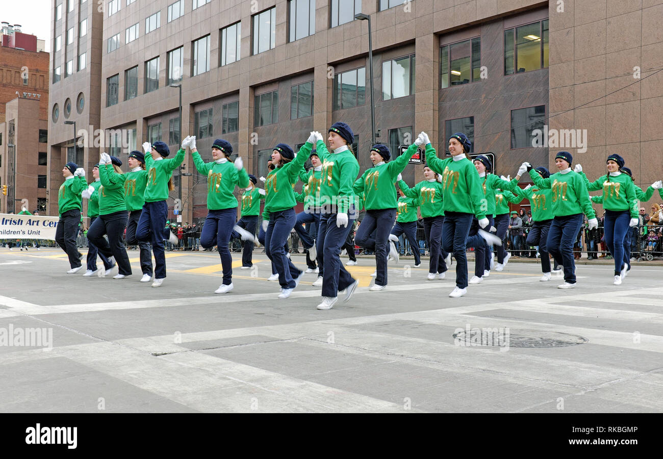 when is the st patrick day parade in cleveland ohio