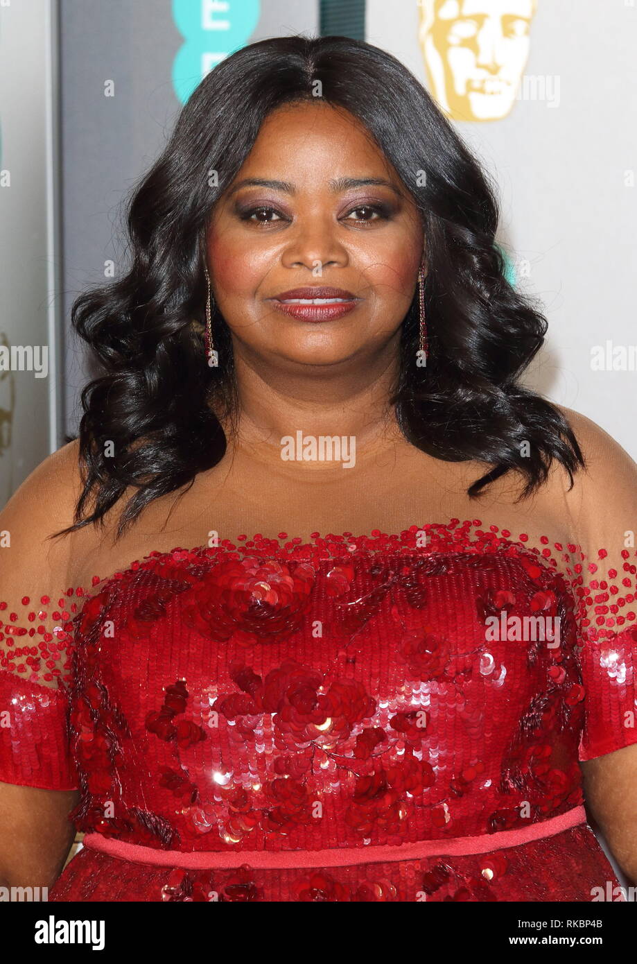 Octavia Spencer at the EE British Academy Film Awards at the Royal