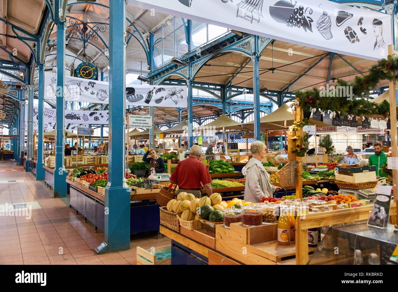 French food market les halles hires stock photography and images Alamy