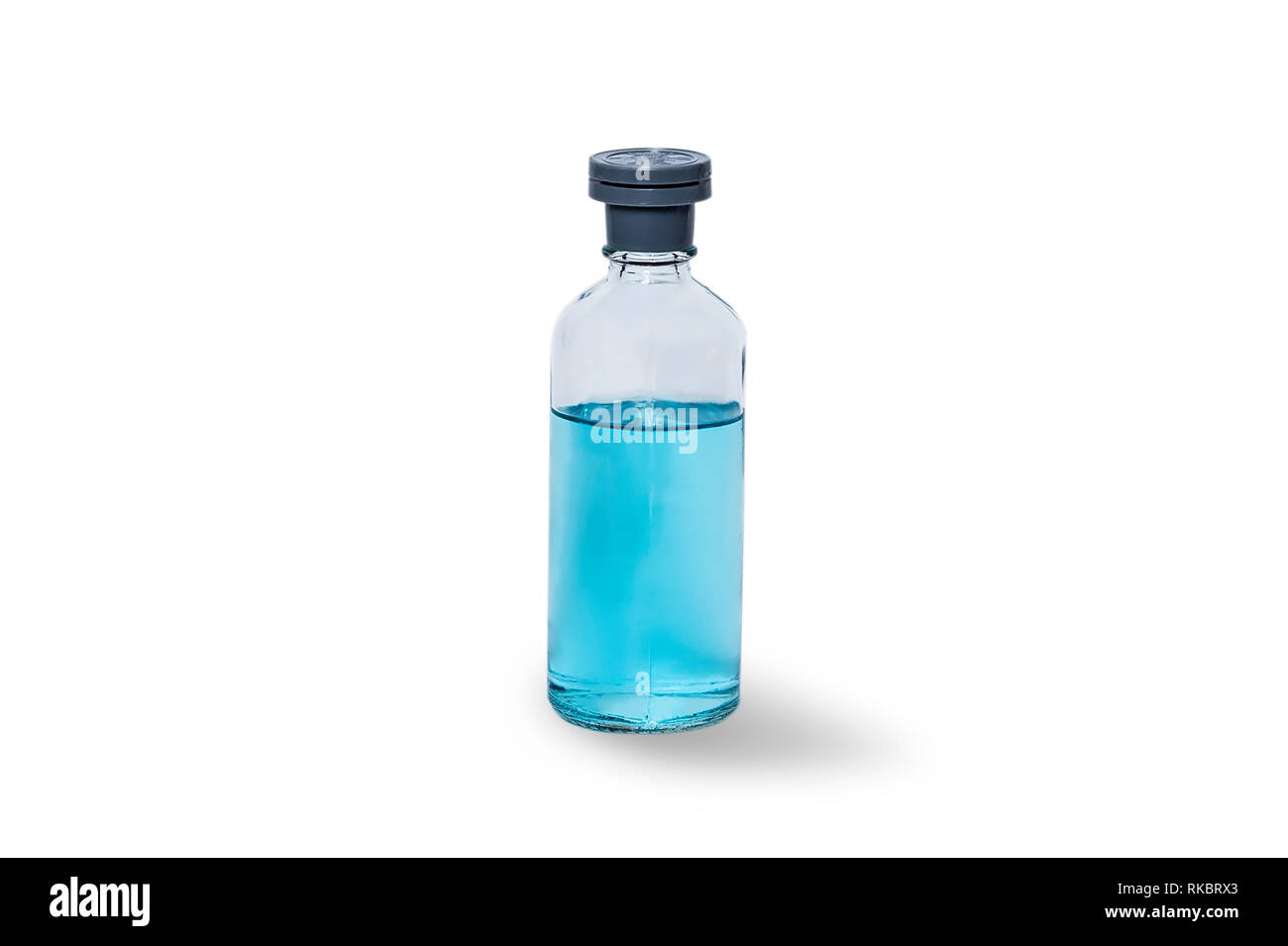 Glass jar with blue cosmetic liquid isolated on white background. Bottle of nail polish remover Stock Photo - Alamy Glass jar with blue cosmetic liquid isolated on white background. Bottle of nail polish remover Stock Photo - Alamy
