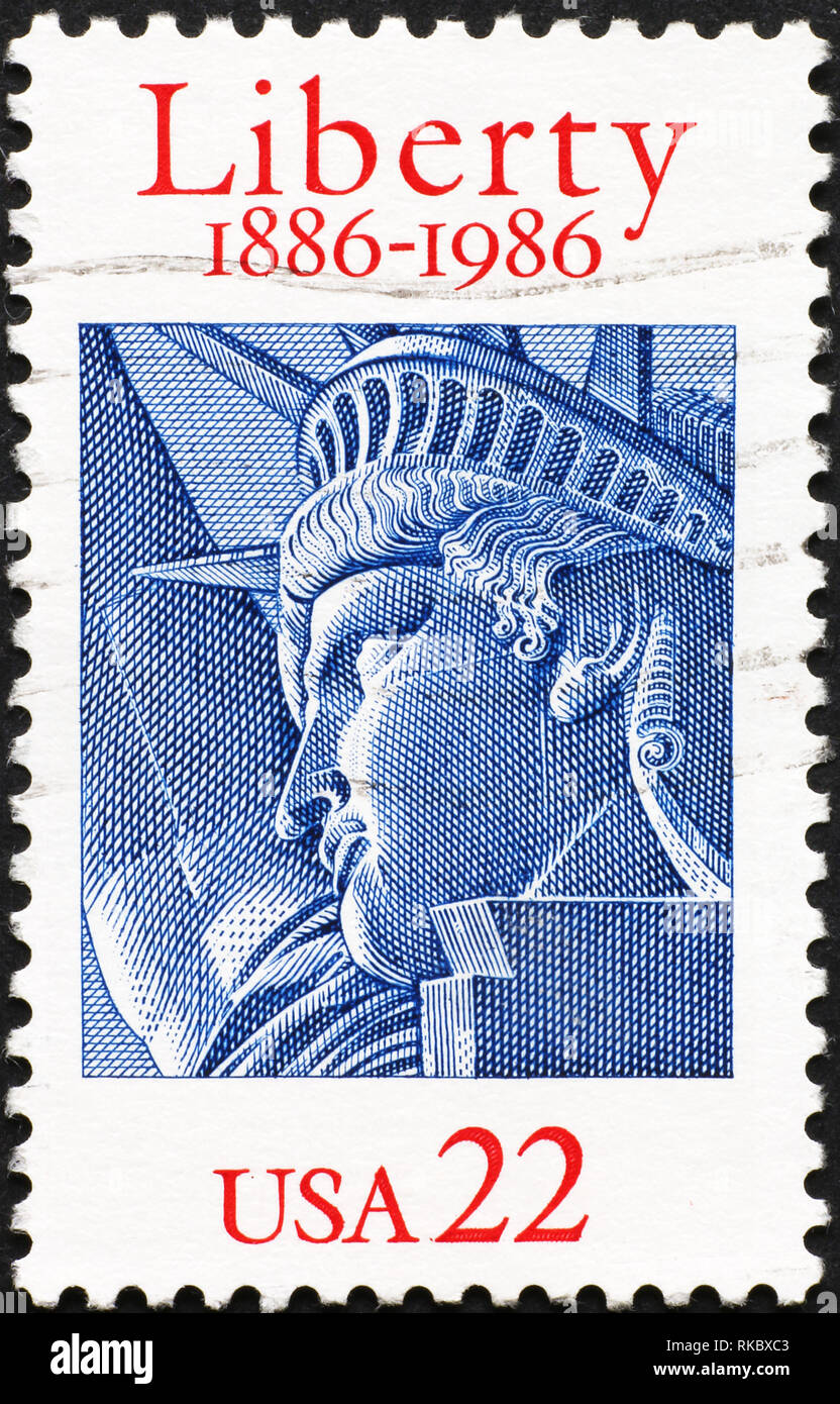 Stamp statue of liberty letter hires stock photography and images Alamy