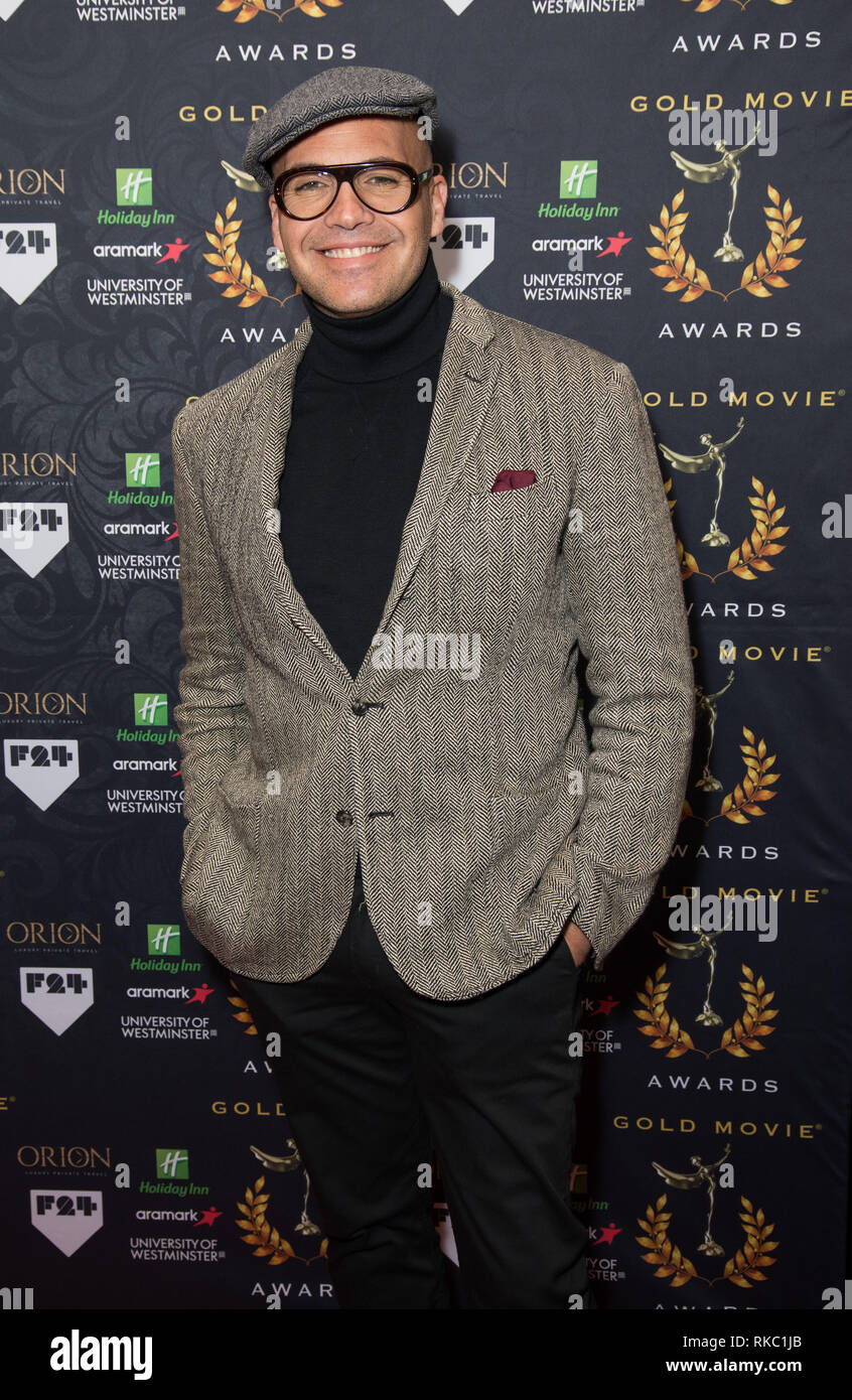 Celebrities arrive at the Gold Movie Awards International Film Festival held at Regents Street Cinema  Featuring: Billy Zane Where: London, United Kingdom When: 10 Jan 2019 Credit: Phil Lewis/WENN.com Stock Photo