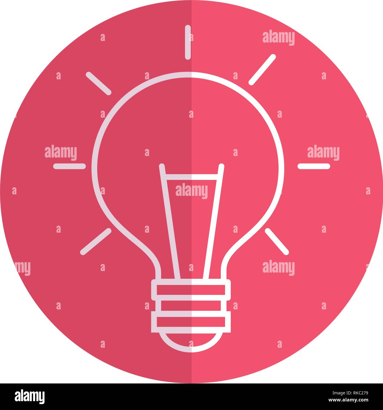 bulb light isolated icon vector illustration design Stock Vector Image ...