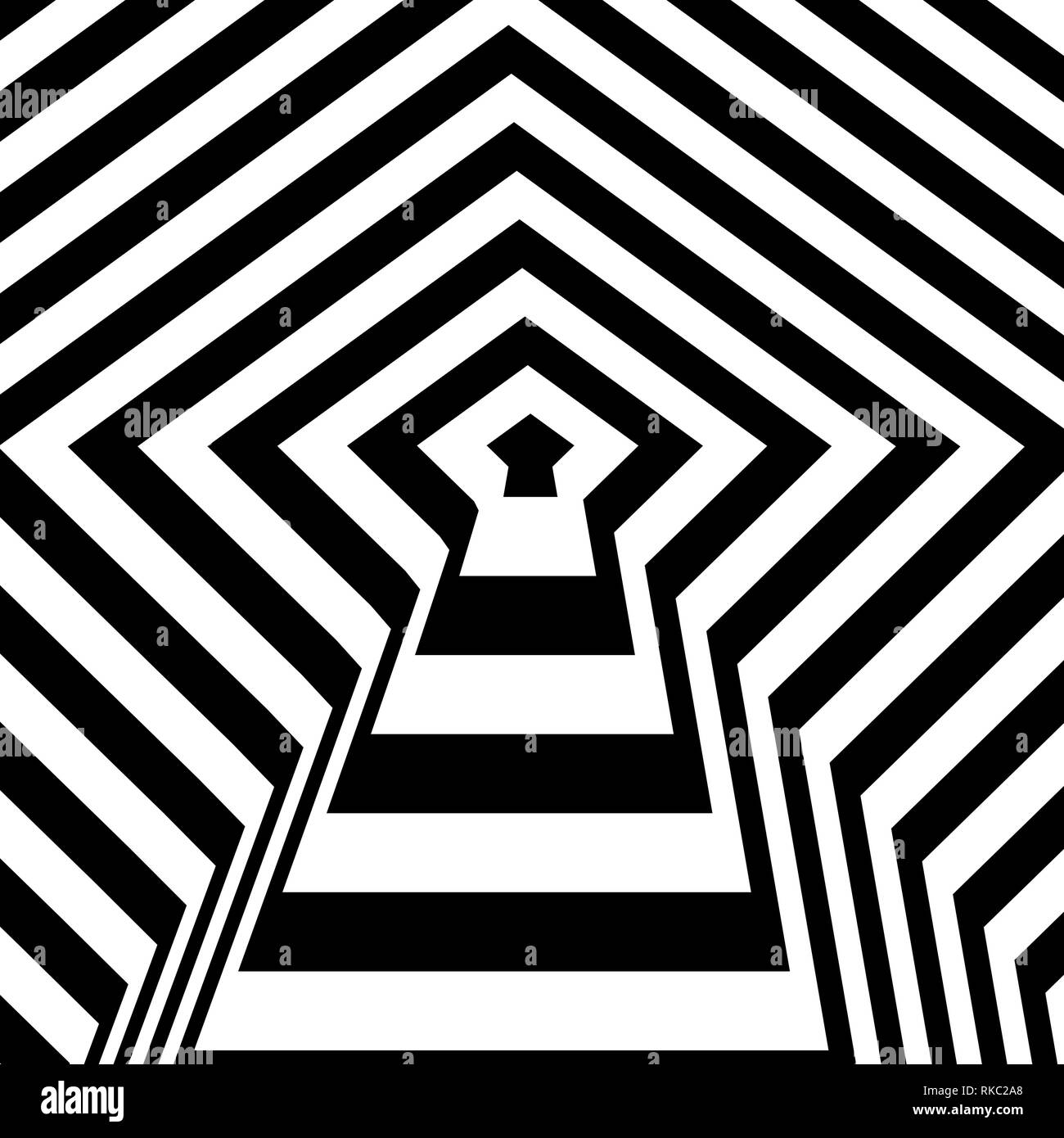 Hypnotic vector vectors Black and White Stock Photos & Images - Alamy