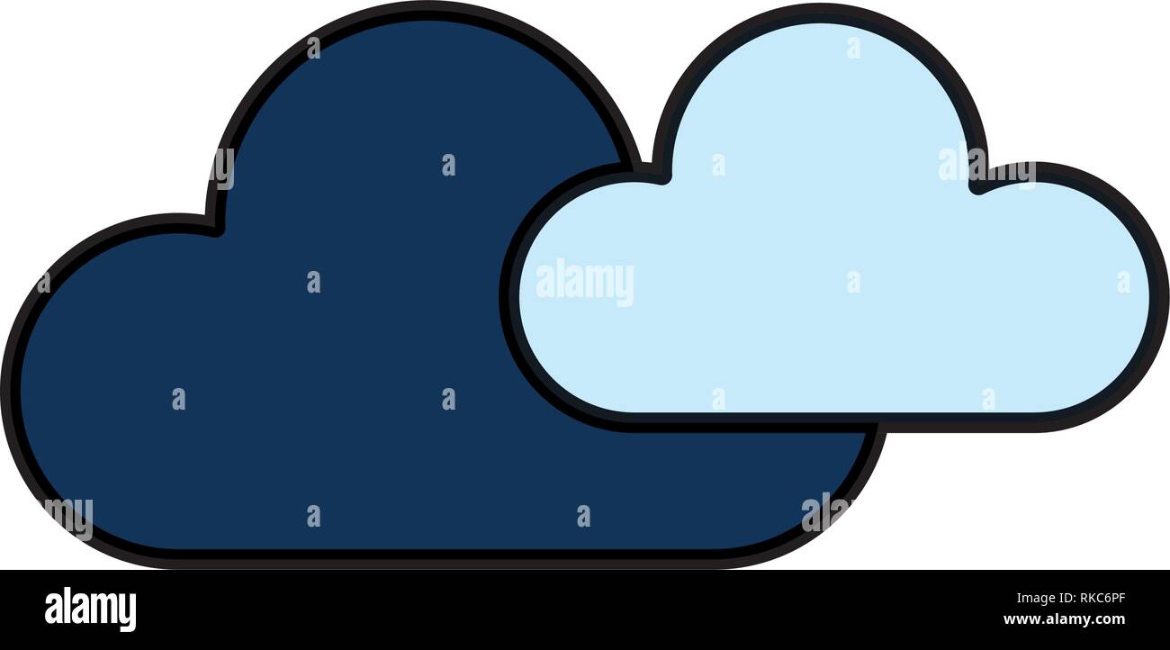 cloud computing server with arrow download vector illustration design ...