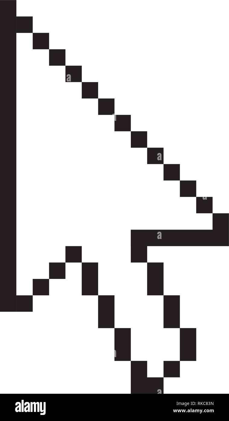 arrow mouse pointer icon vector illustration design Stock Vector Image ...