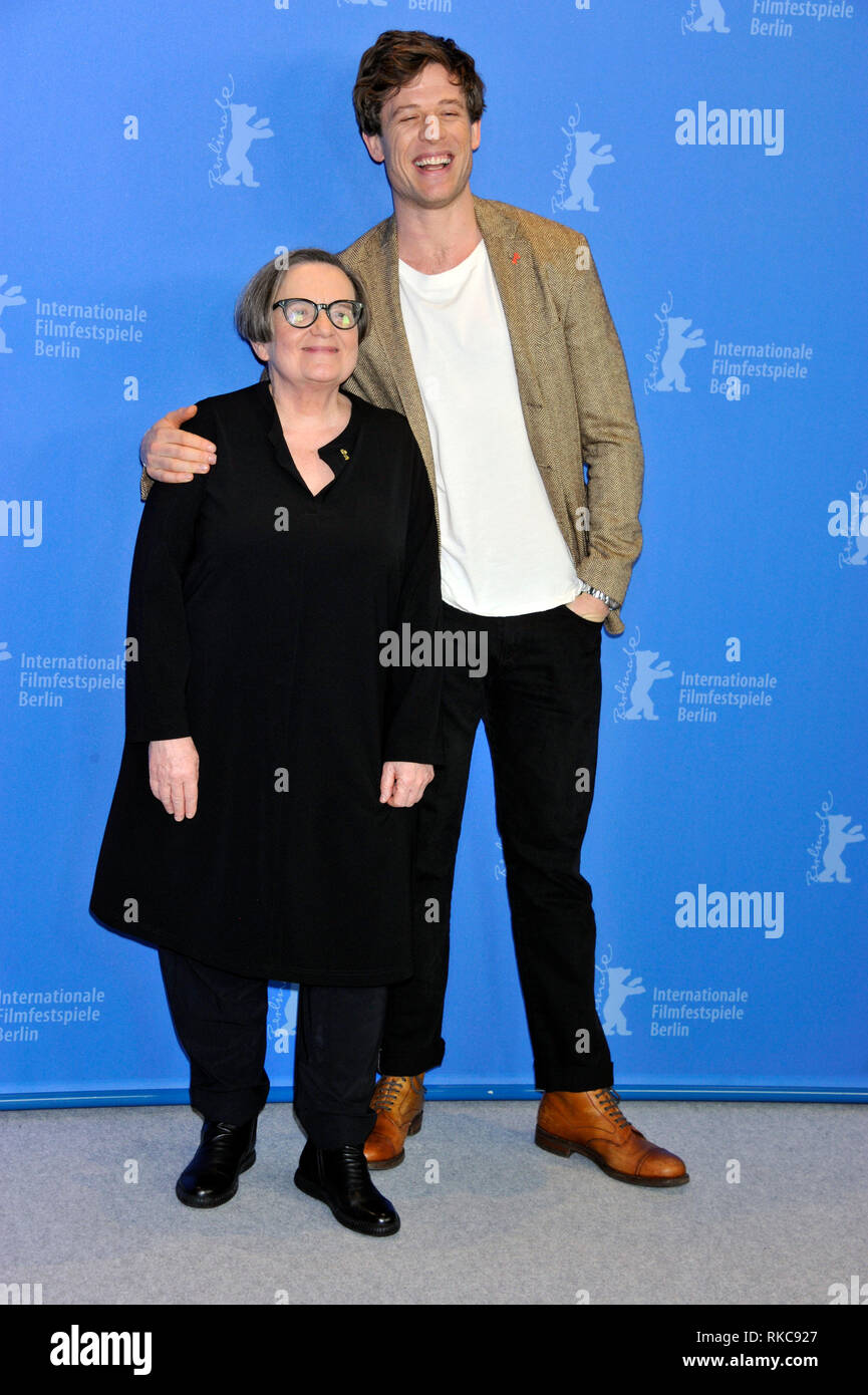 Berlin, Germany. 10th Feb, 2019. Berlin Film Festival. Red Carpet movie Mr. Jones Pictured: Agneszka Holland, Peter Saarsgard Credit: Independent Photo Agency/Alamy Live News Stock Photo