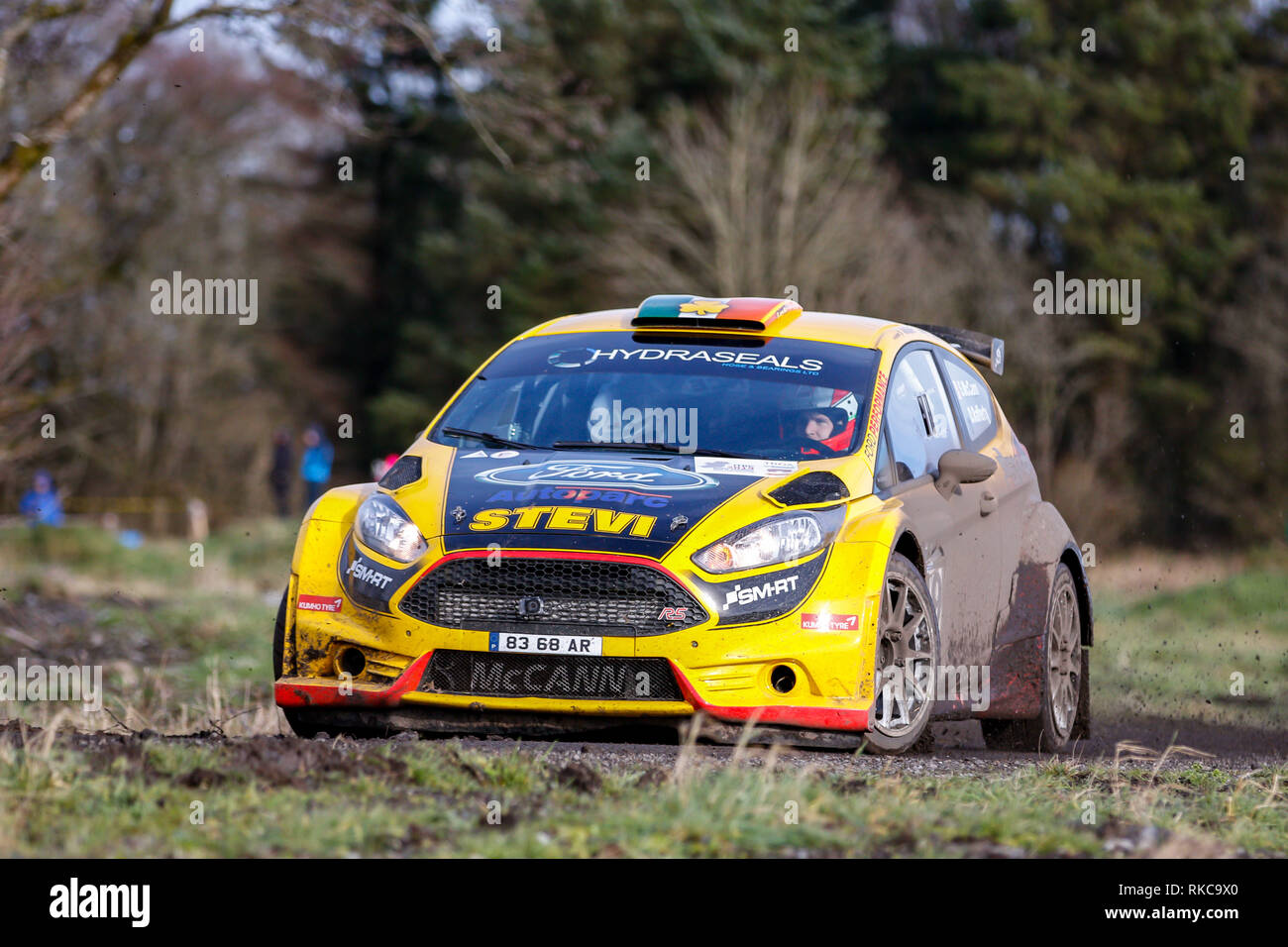 Galway, Ireland. 10th Feb, 2019. Galway International Rally; Stephen ...