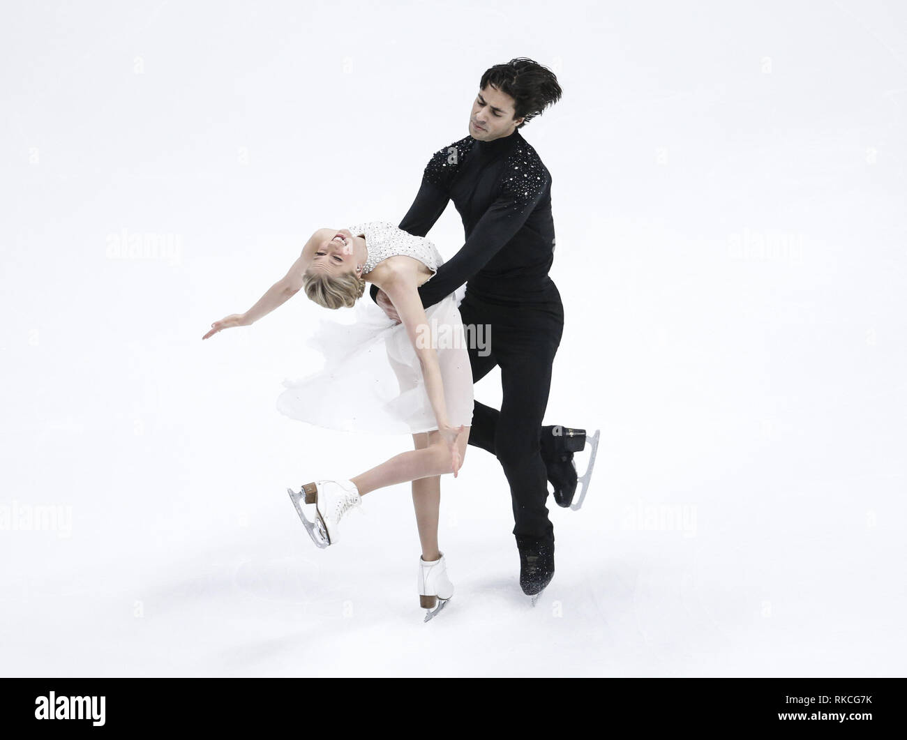 Los Angeles, California, USA. 10th Feb, 2019. Kaitlyn Weaver and Andrew ...