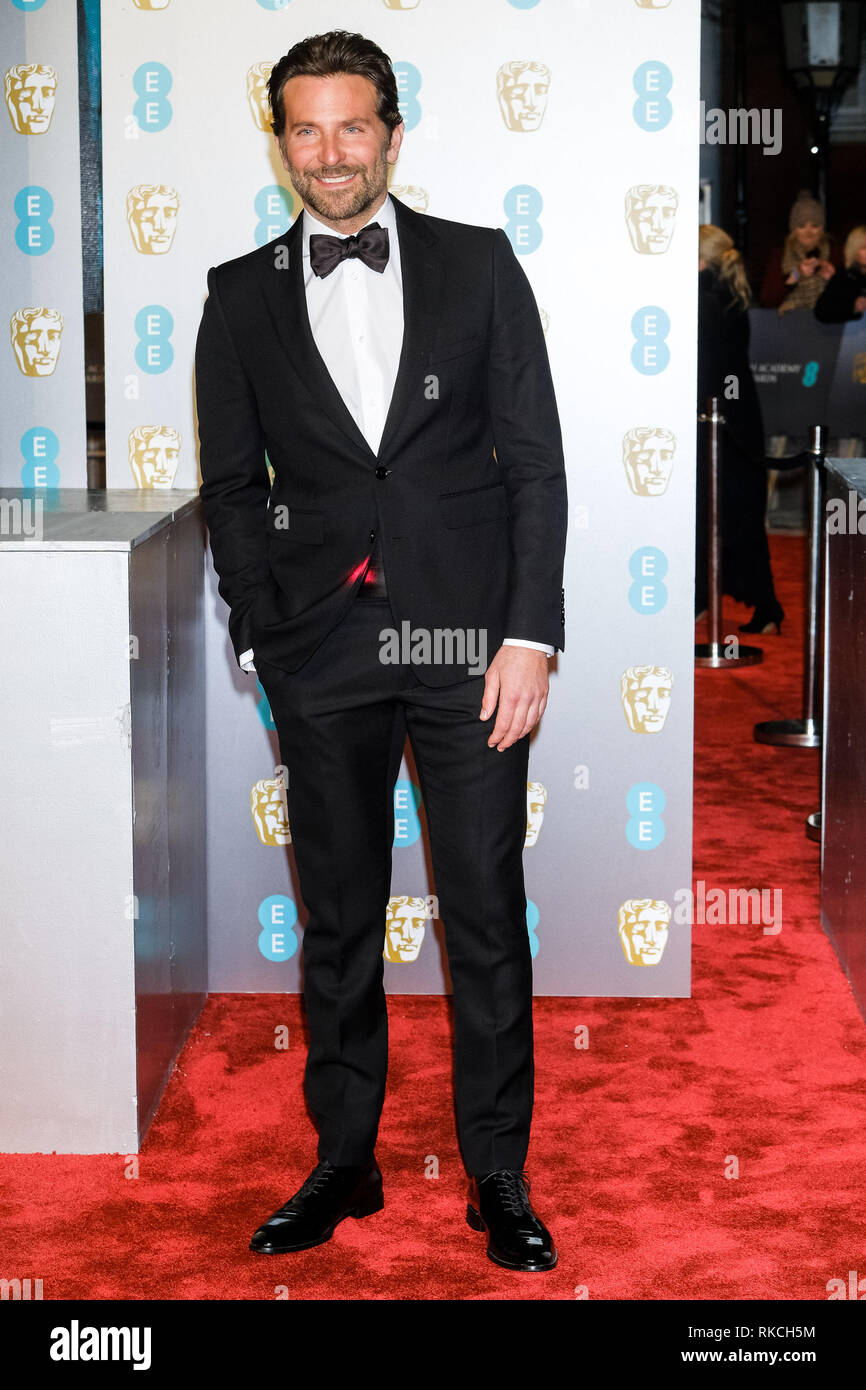London UK 10th Feb 2019 Bradley Cooper Poses On The Red Carpet At london-uk-10th-feb-2019-bradley-cooper-poses-on-the-red-carpet-at