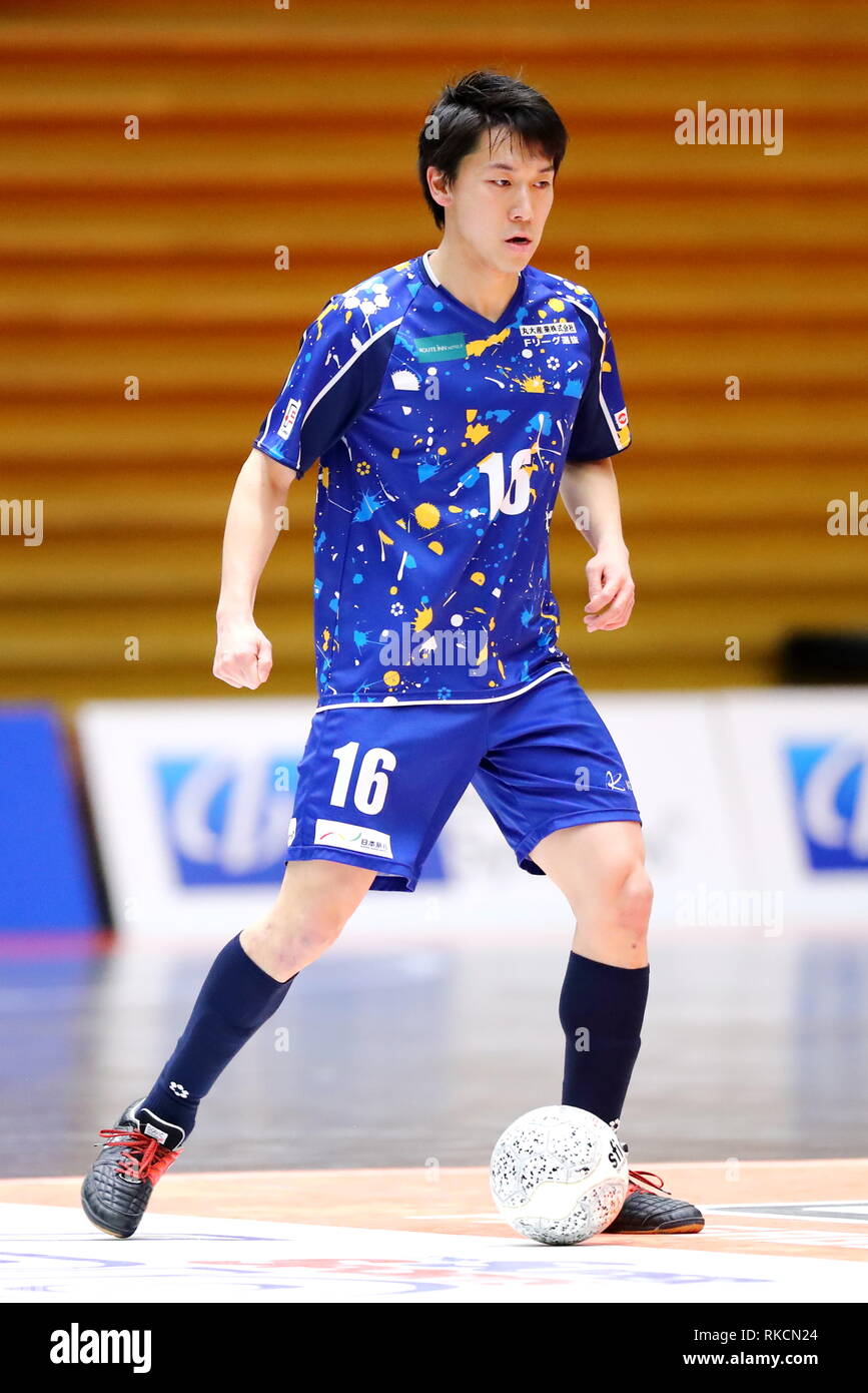 Daiki Kasai F League Selection February 10 19 Futsal Duarig F League 18 19 Division1 Match Between F League Selection 1 1 Agleymina Hamamatsu At Komazawa Indoor Ball Sports Field Tokyo Japan Photo By Naoki
