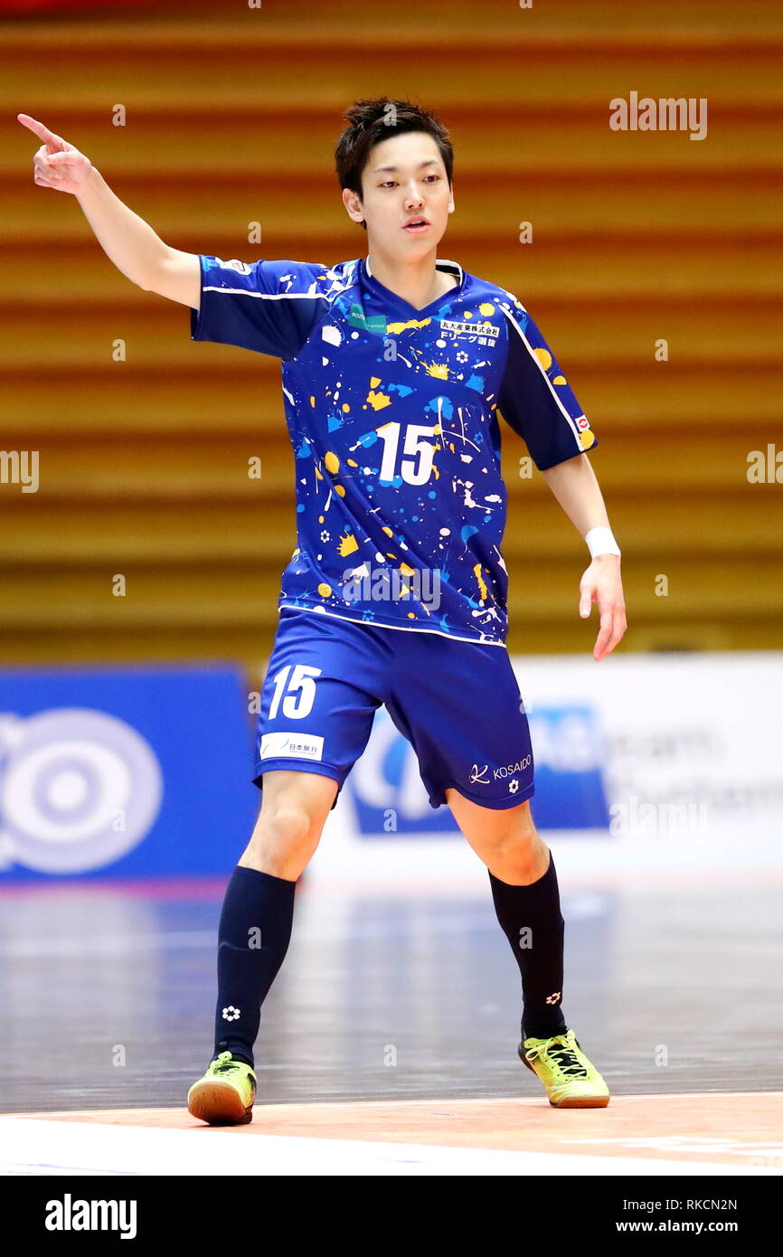 Kiichi Obata F League Selection February 10 19 Futsal Duarig F League 18 19 Division1 Match Between F League Selection 1 1 Agleymina Hamamatsu At Komazawa Indoor Ball Sports Field Tokyo Japan Photo By Naoki