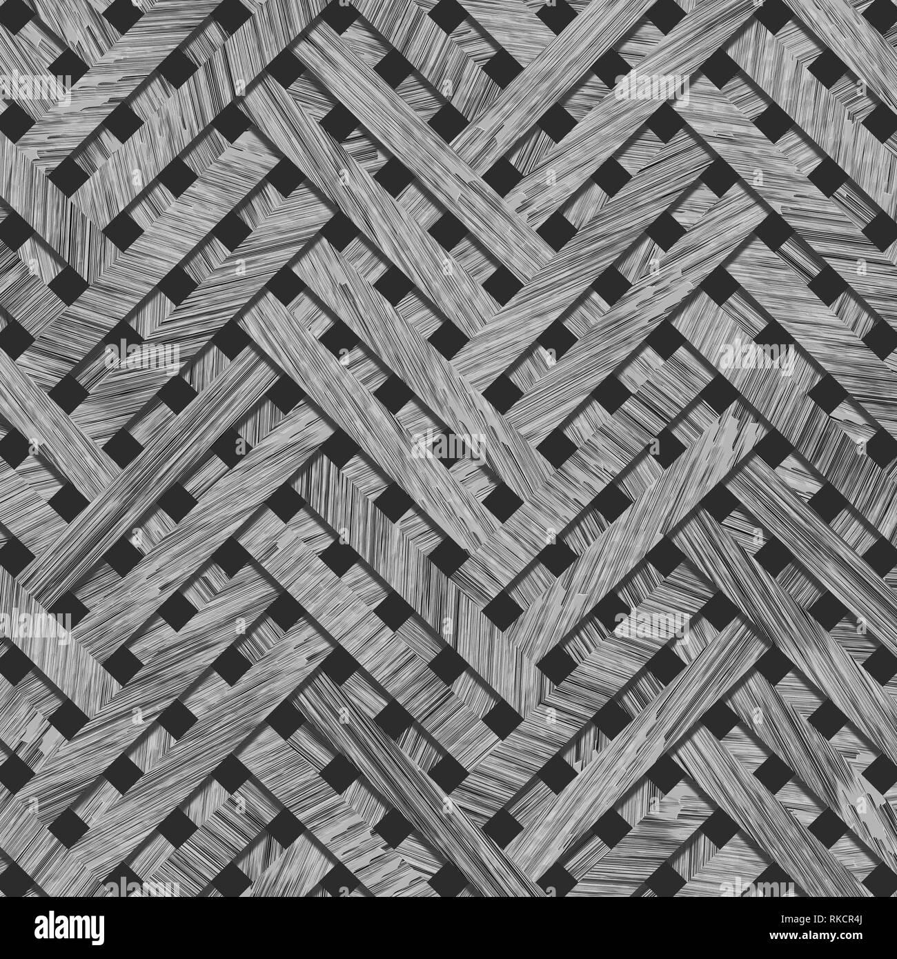 Background or backdrop, woven mat or rattan virtual geometric pattern