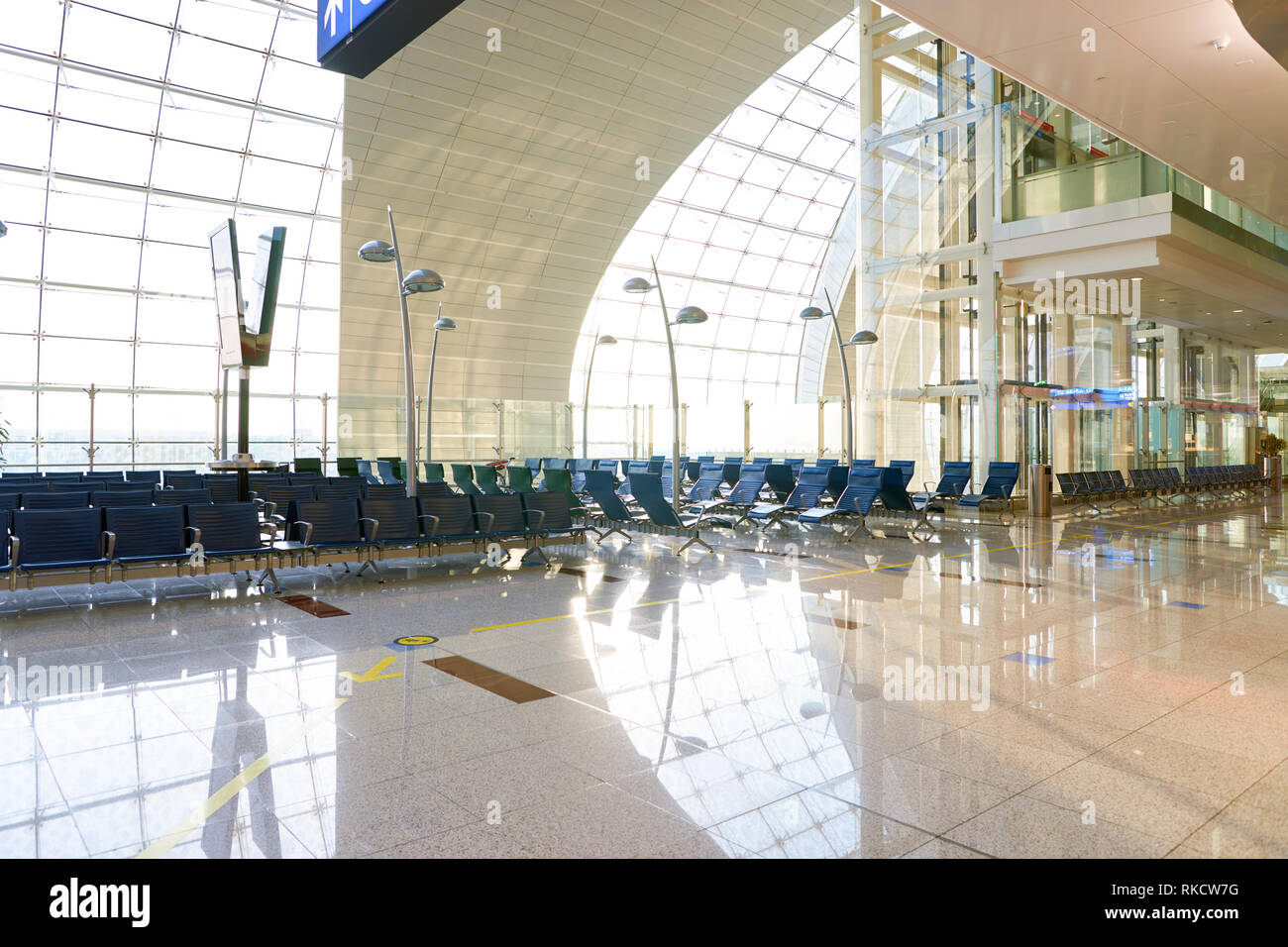 Gallery Detail: Dubai Uae Circa November 2016 Inside Dubai International Airport