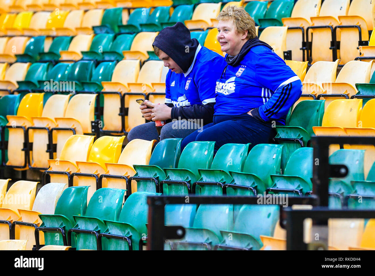 10th February 2019 Carrow Road Norfolk England Sky Bet