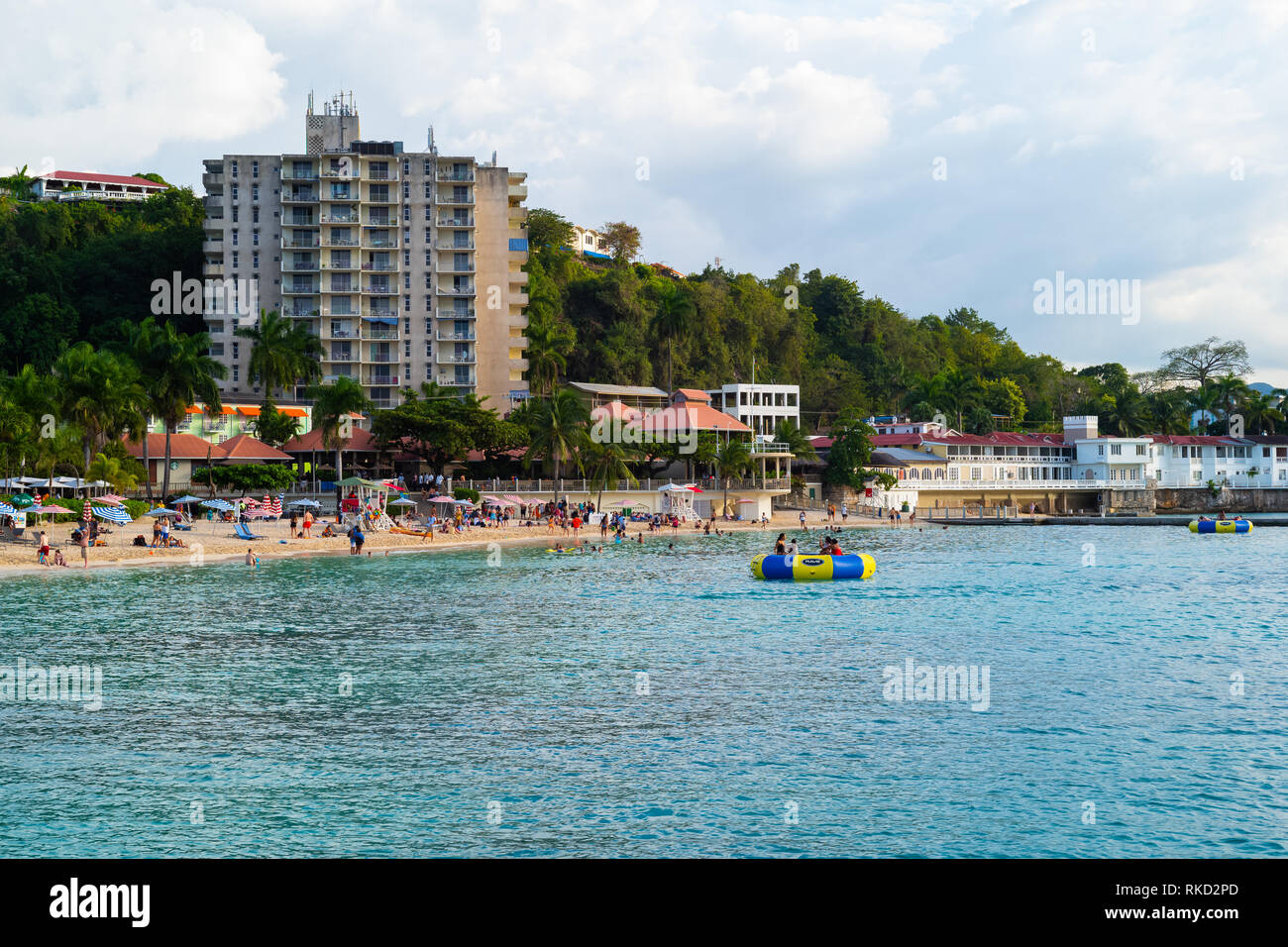 Doctors Cave beach in Montego Bay, Jamaica Stock Photo Alamy