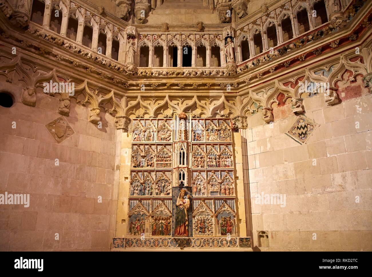 Chapel of Santa Maria or fo The Sastres, Cathedral, Tarragona City, Catalonia, Spain, Europe Stock Photo
