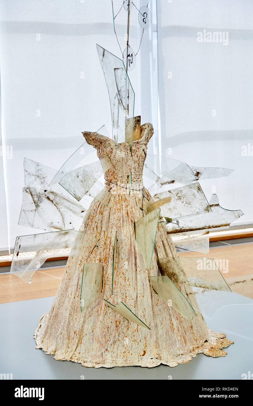 '''Wedding dress'', Anselm Kiefer, Hamburger Bahnhof Museum, Museum für Gegenwart, Berlin, Germany Stock Photo