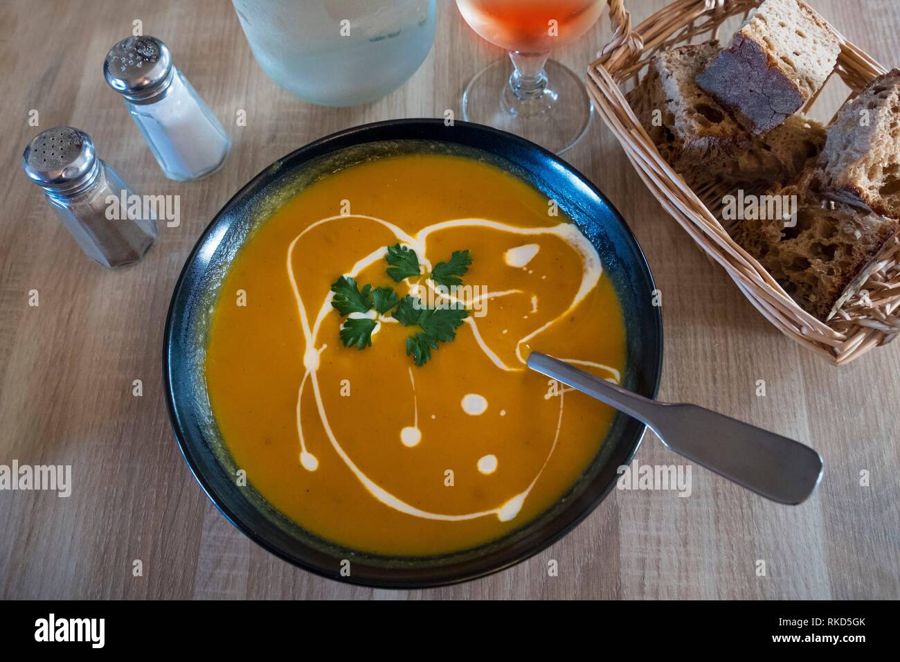 France, Food, ""Soupe au potiron Stock Photo - Alamy