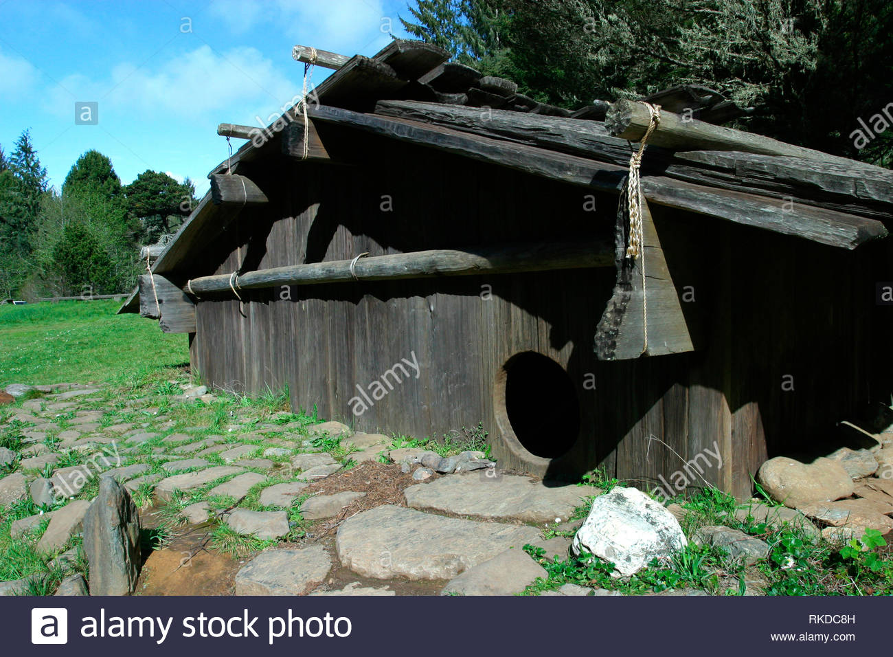 Reconstructed Sumeg Village Patrick S Point State Park