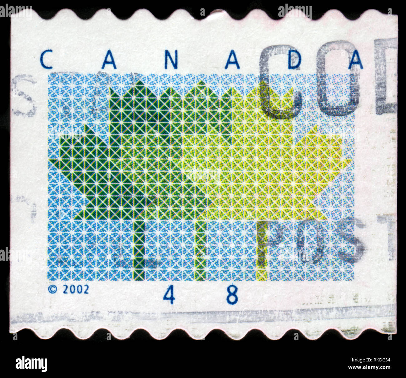 Postage stamp from Canada in the Definitives 20002004 series issued in