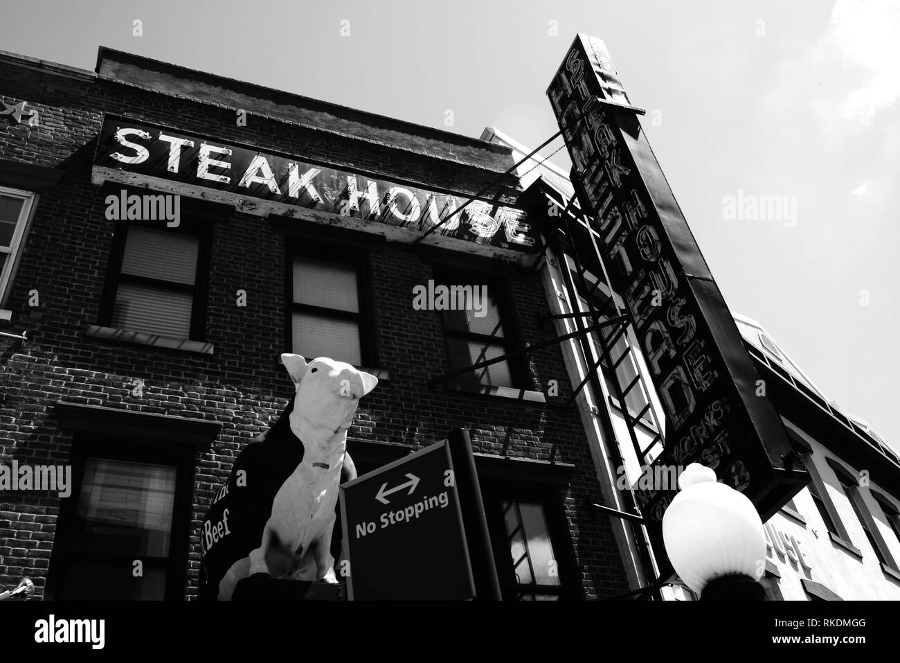new york city steak house Stock Photo