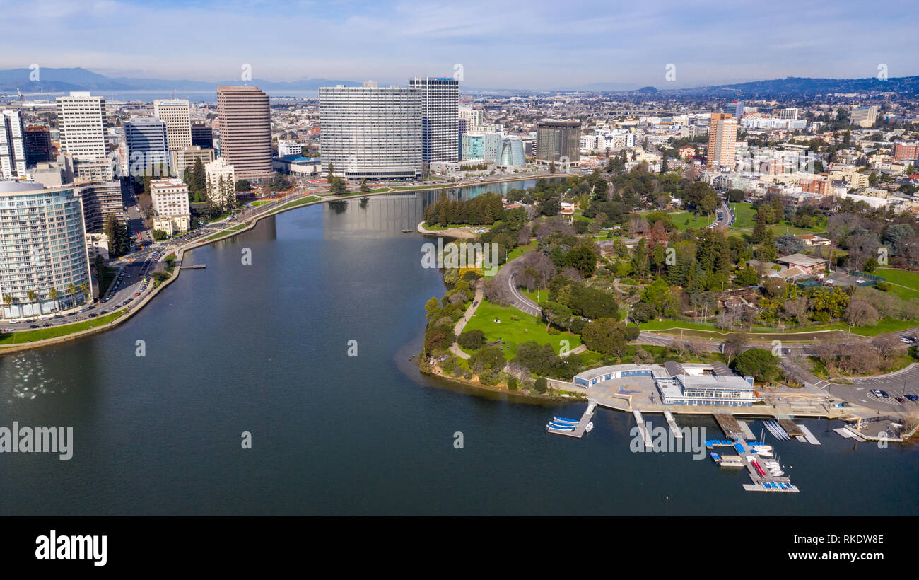 Lakeside Park, Lake Merritt, Oakland, CA, USA Stock Photo Alamy