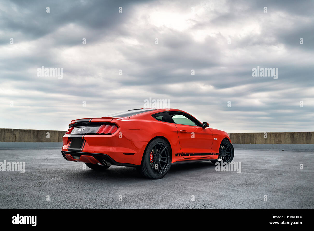 2015 Ford Mustang GT Stock Photo