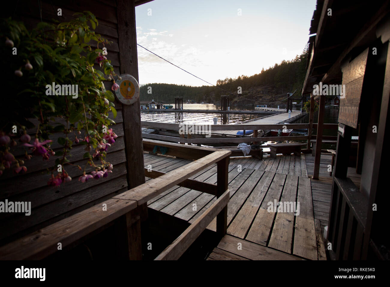 Refuge Cove, Desolation Sound, British Columbia, Canada Stock Photo Alamy
