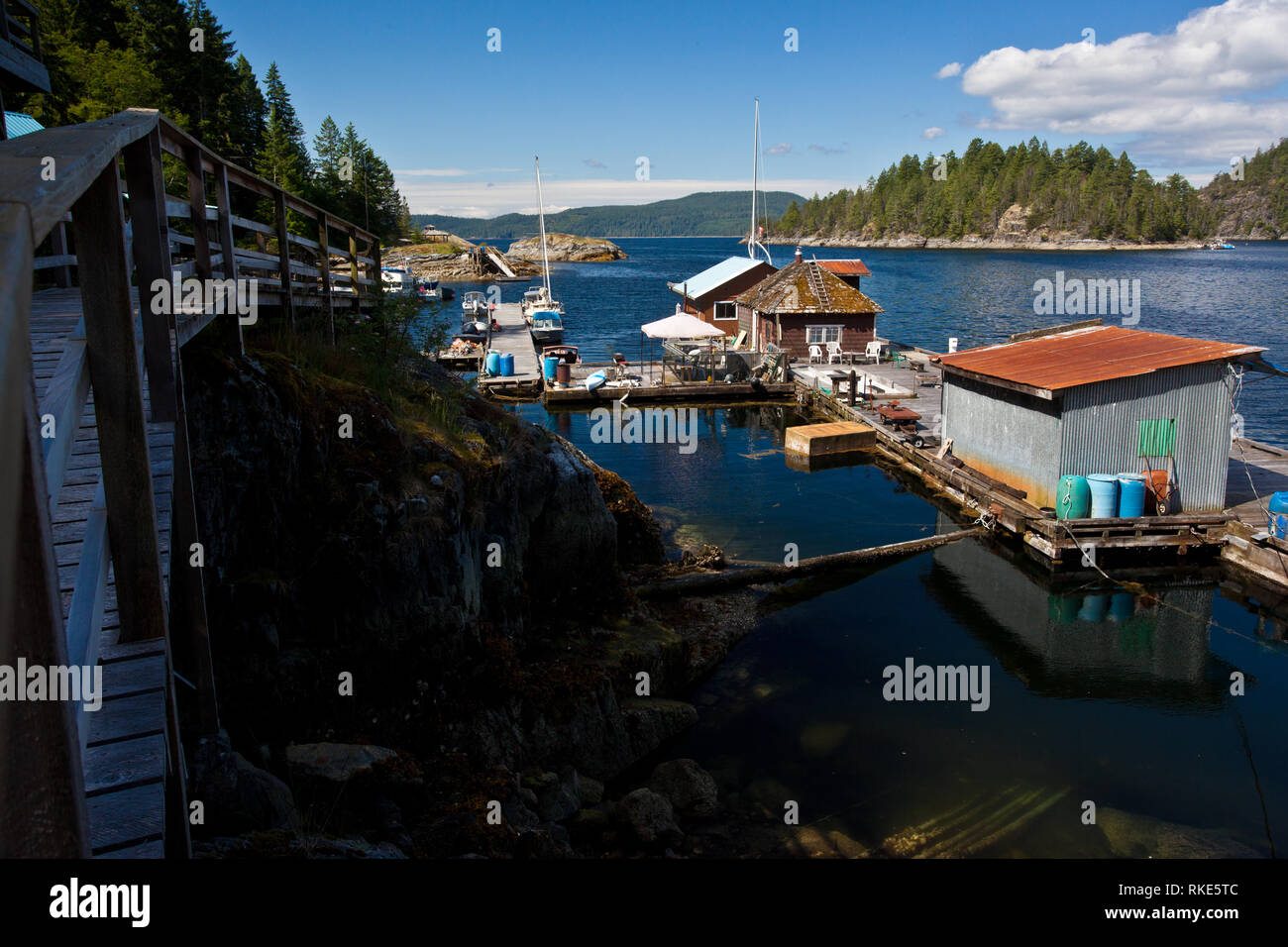 Refuge cove bc hires stock photography and images Alamy