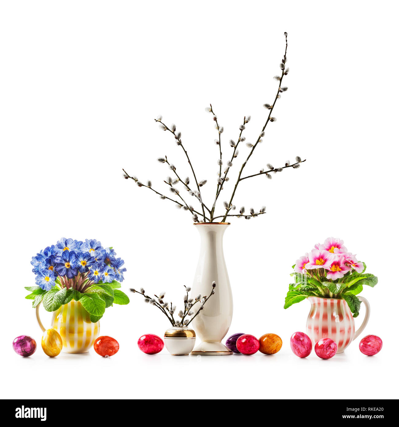 Easter Bouquet with Catkins Easter Bouquet with Catkins