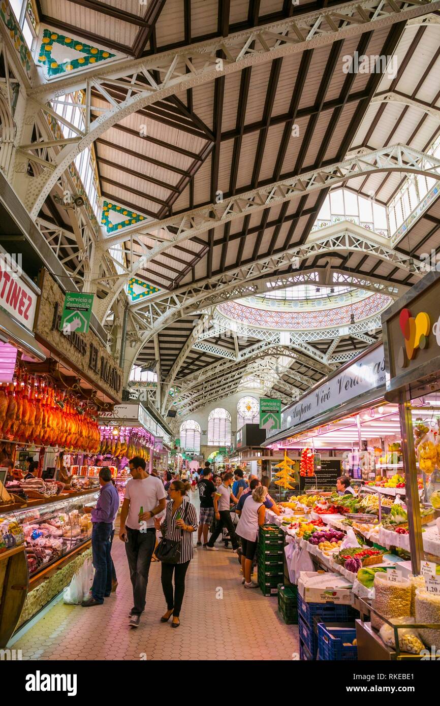 Central Market. Valencia. Comunidad Valenciana. Spain