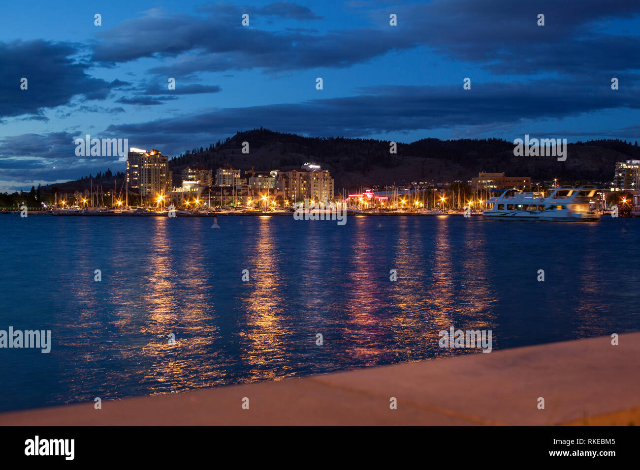 Kelowna, Okanagan, British Columbia, Canada Stock Photo Alamy