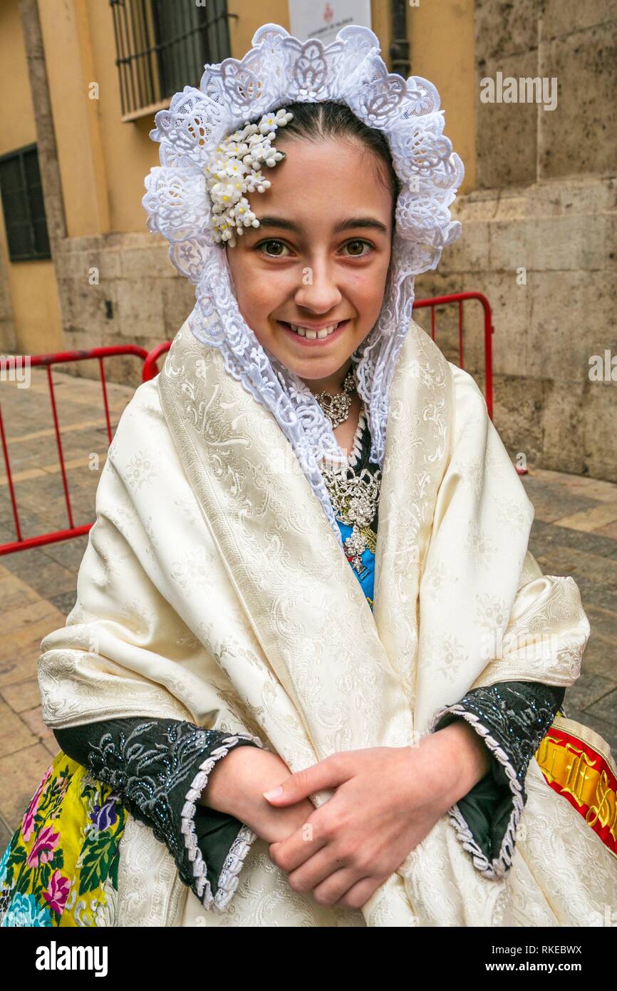 Spain Traditional Dress Girl High Resolution Stock Photography and ...