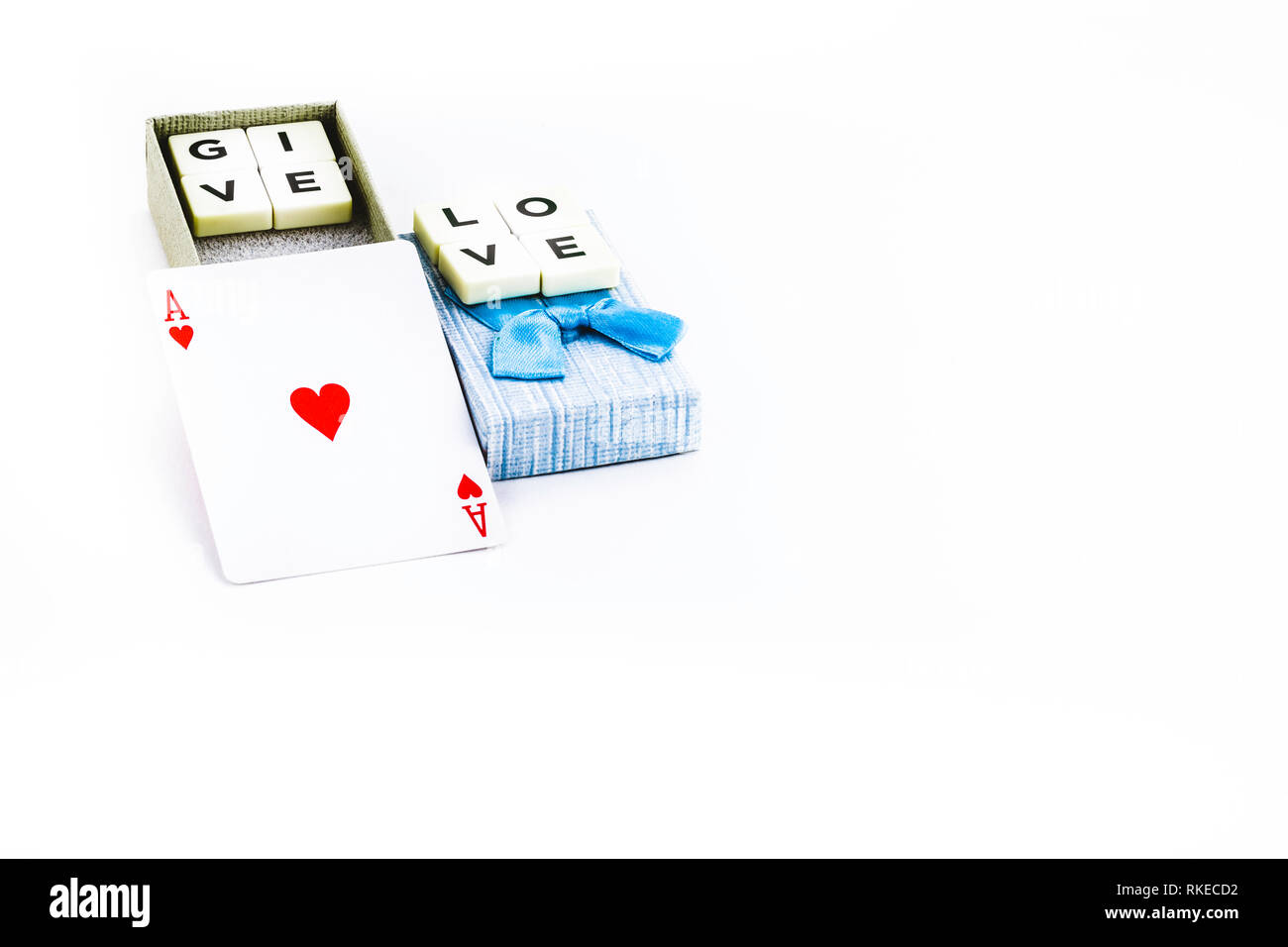 Love gift box hi-res stock photography and images - Alamy
