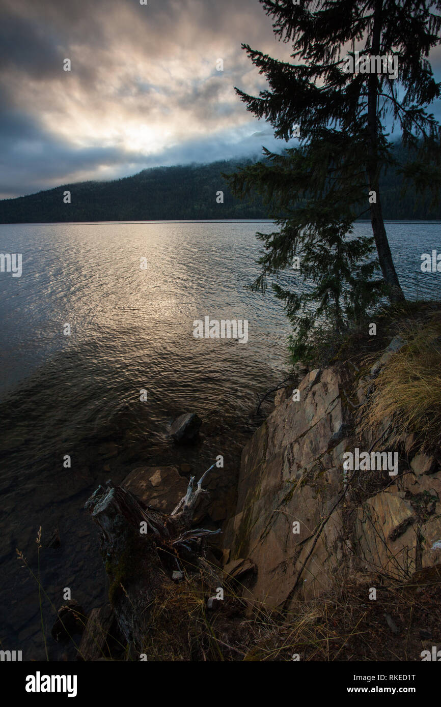 Sugar Lake, Thompson-Okanagan, British Columbia, Canada Stock Photo