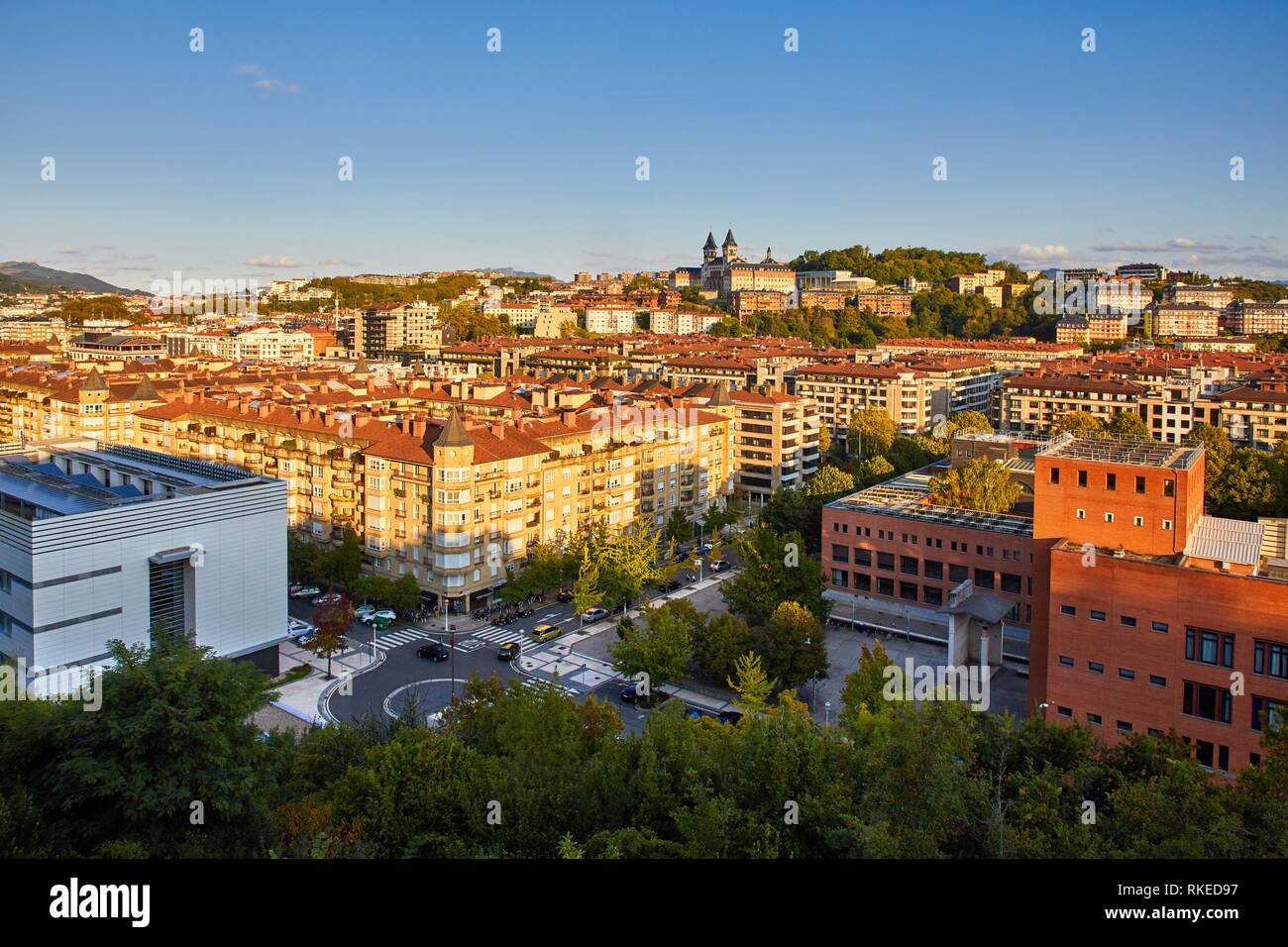 Antiguo quarter, Donostia, San Sebastian, Gipuzkoa, Basque Country, Spain, Europe Stock Photo